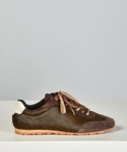 Nubikk sneakers Billy Lou 21088900 dk brown pony