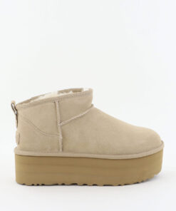 UGG enkellaarsjes Classic Ultra Mini Platform 1135092 sand